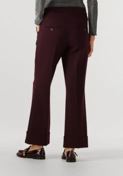 CAMBIO pantalon france cropped bordeaux Outlet