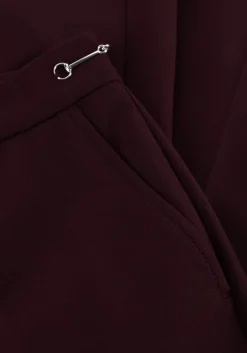 CAMBIO pantalon france cropped bordeaux Outlet