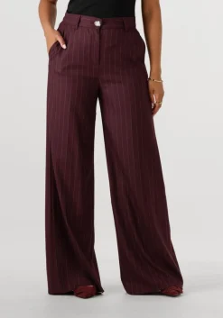 CAROLINE BISS wijde broek 4529 bordeaux