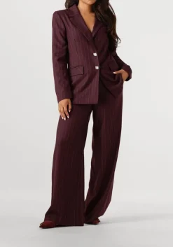 CAROLINE BISS wijde broek 4529 bordeaux