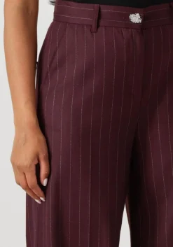 CAROLINE BISS wijde broek 4529 bordeaux