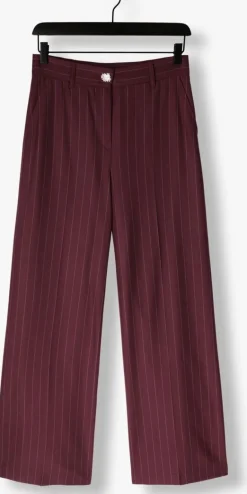 CAROLINE BISS wijde broek 4529 bordeaux
