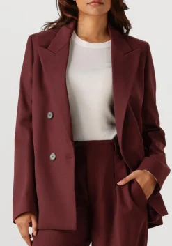 CLOSED blazer fitted double breasted blazer bordeaux Online