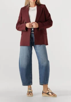 CLOSED blazer fitted double breasted blazer bordeaux Online