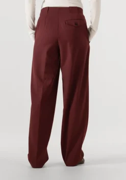 CLOSED wijde broek mawson pant bordeaux
