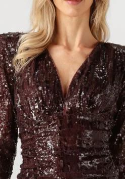 COPENHAGEN MUSE mini jurk cmsequince-dress bordeaux Best