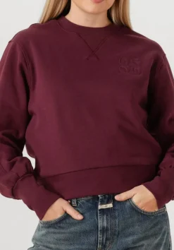 DANTE6 sweater lison logo sweater bordeaux Best
