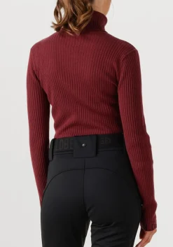 GOLDBERGH coltrui mira long sleeve knit sweater bordeaux New