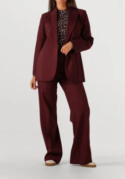 HAUTE L'AMITIÉ haute l'amitié blazer premiere single blazer bordeaux Sale
