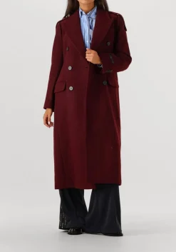 HAUTE L'AMITIÉ haute l'amitié mantel lida tailor wool coat bordeaux Outlet