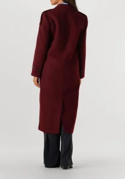 HAUTE L'AMITIÉ haute l'amitié mantel lida tailor wool coat bordeaux Outlet