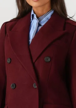 HAUTE L'AMITIÉ haute l'amitié mantel lida tailor wool coat bordeaux Outlet