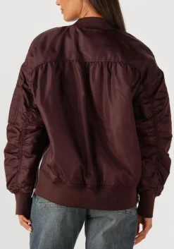 MOS MOSH jack mmruby bomber jacket bordeaux New
