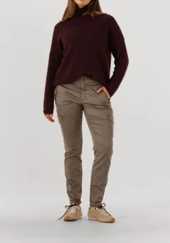MOS MOSH trui mmthora v-neck knit bordeaux Outlet