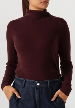 MOS MOSH trui mmbouch rollneck knit bordeaux Online