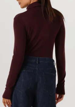 MOS MOSH trui mmbouch rollneck knit bordeaux Online