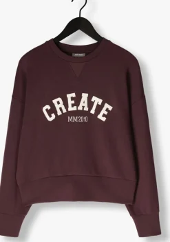 MOS MOSH trui mmcelli o-ls sweatshirt bordeaux Best