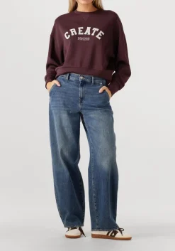MOS MOSH trui mmcelli o-ls sweatshirt bordeaux Best