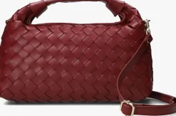 NÚNOO núnoo schoudertas dandy braided bordeaux Sale