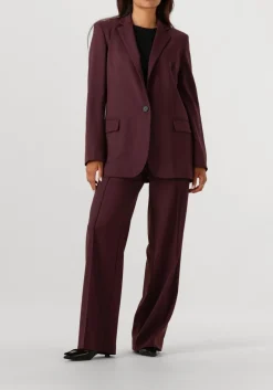 VANESSA BRUNO wijde broek cliff bordeaux Outlet