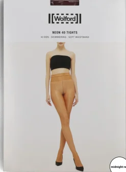 WOLFORD panty's neon 40 tights bordeaux Discount