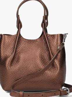 GIANNI CHIARINI schoudertas dua 9718 bronskleurig