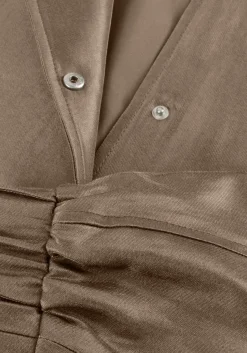 AIMEE THE LABEL bronzen blazer joy brons New