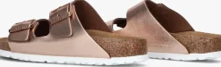BIRKENSTOCK bronzen slippers arizona met shine brons Clearance