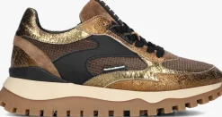 FLORIS VAN BOMMEL bronzen lage sneakers sfw-10127 grommi brons Clearance