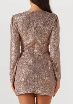 IBANA bronzen mini jurk davide brons Best