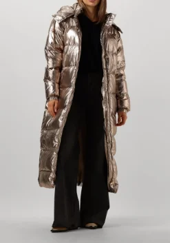 JANICE bronzen gewatteerde jas derrick brons New