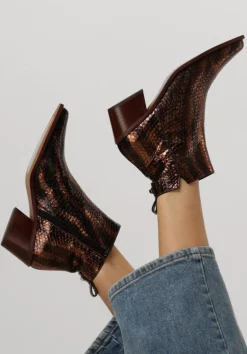 LODI bronzen enkellaarsjes koo5013 brons Online