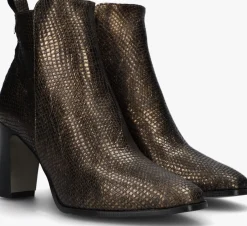 NOTRE-V bronzen enkellaarsjes 4838 brons Hot