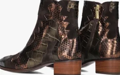 PERTINI bronzen enkellaarsjes 32709 brons Outlet