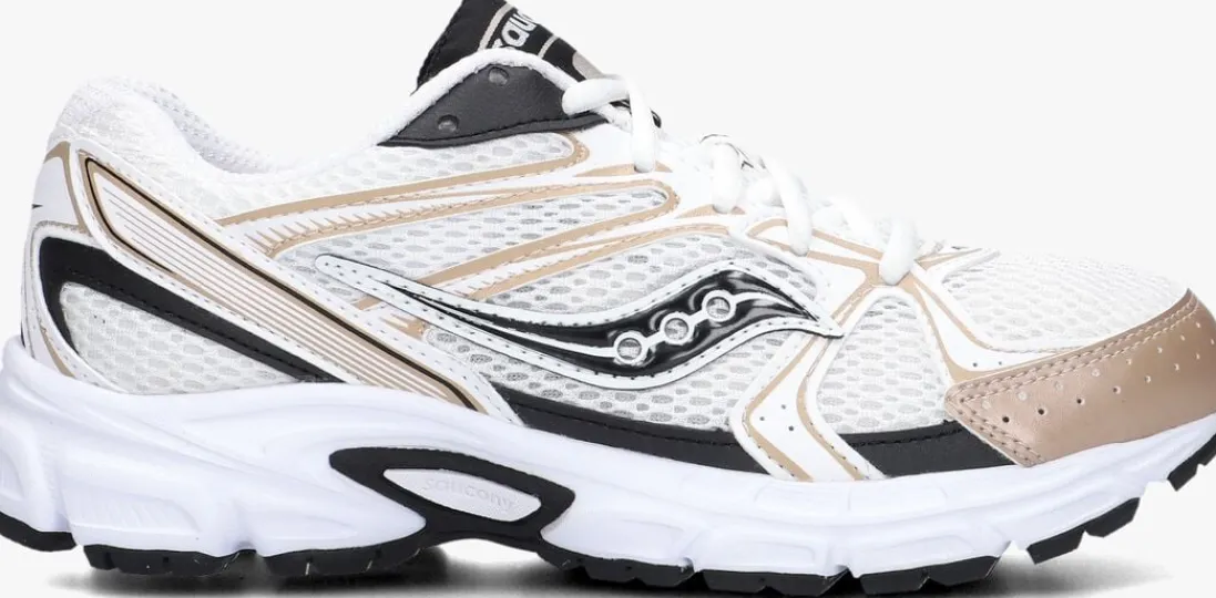 SAUCONY bronzen lage sneakers ride millennium w brons New