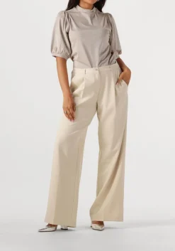 SUMMUM bronzen top short sleeve top soft lurex jersey brons Discount