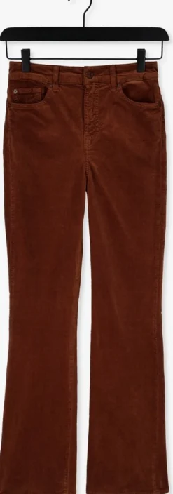 7 FOR ALL MANKIND e flared broek lisha velvet caramel bruin Outlet