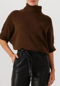 AIMEE THE LABEL e trui ginger bruin New