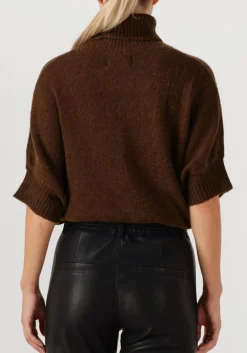 AIMEE THE LABEL e trui ginger bruin New