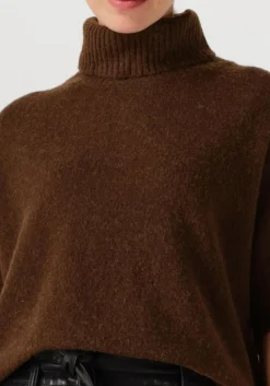 AIMEE THE LABEL e trui ginger bruin New