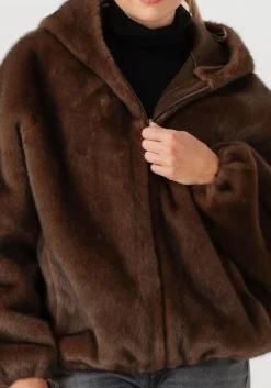 ALTER EGO e faux fur jas jada bruin Online