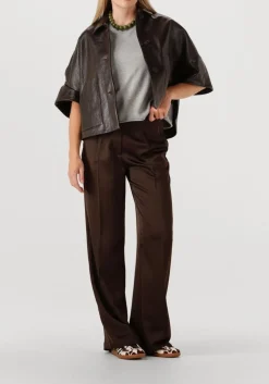 ALTER EGO e faux fur jas lena bruin New