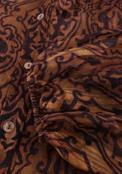 AMAYA AMSTERDAM e maxi jurk tessa bruin Hot