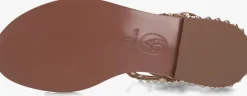 ASH e platte sandalen play bruin New