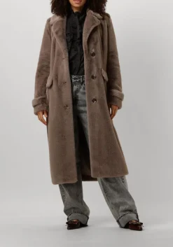 BEAUMONT e faux fur jas rachel bruin Discount