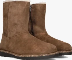 BIRKENSTOCK e snowboots uppsala zip shearling bruin Hot