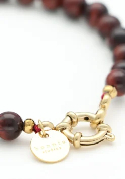 BONNIE STUDIOS e armbanden tiger bracelet bruin Best