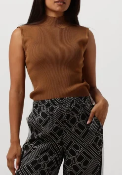BRUUNS BAZAAR e top rivers aditi knit top bruin Sale