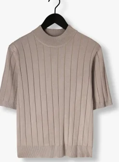 BRUUNS BAZAAR e trui bbglady knit bruin New