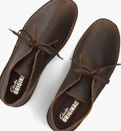 CLARKS ORIGINALS e veterschoenen desert boot heren bruin Online
